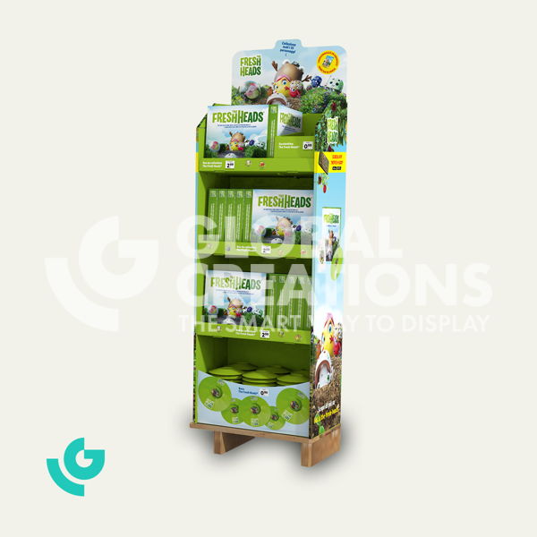 Displays de sol en carton - jardin (0197)