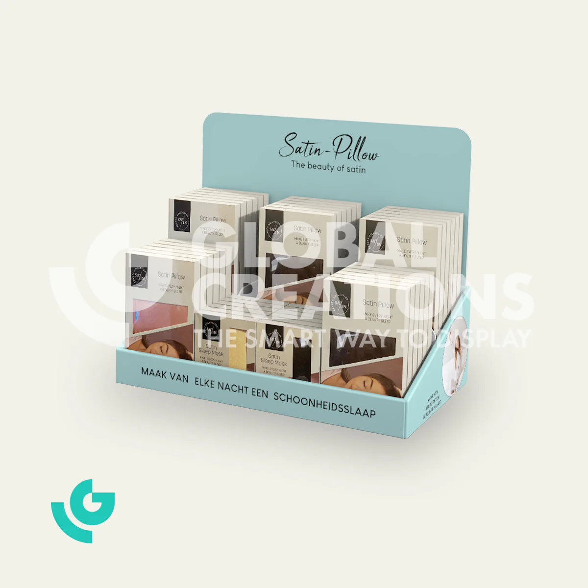 Cardboard counter displays - textiles (0344)