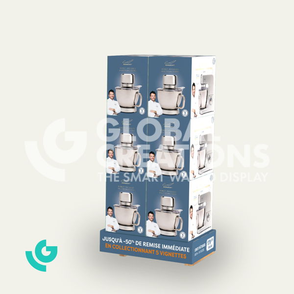 Cardboard floor displays - Point of Sale (0299)