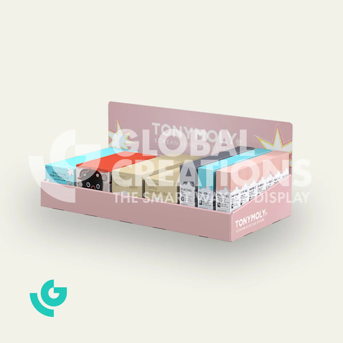 Cardboard counter displays - healthcare (0400)