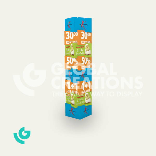 Bodendisplays aus Karton - POS (0372)