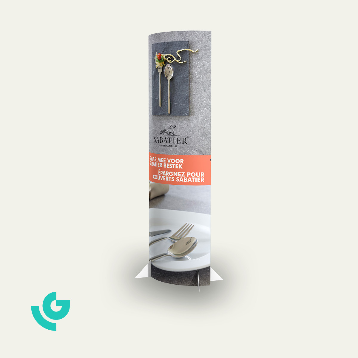 Displays de sol en carton - PDV (0342)