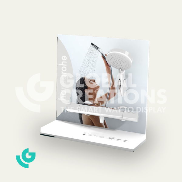 Displays de comptoir en plastique - sanitaire (0017)