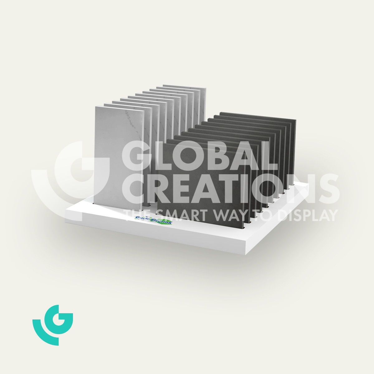 Metal counter displays - garden (0300)