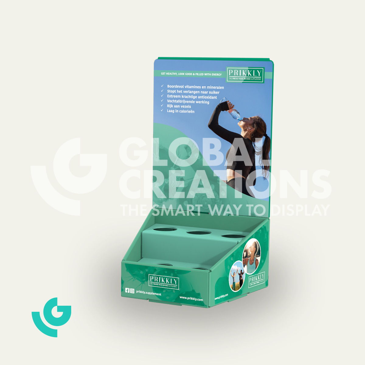 Cardboard counter displays - drinks (0315)