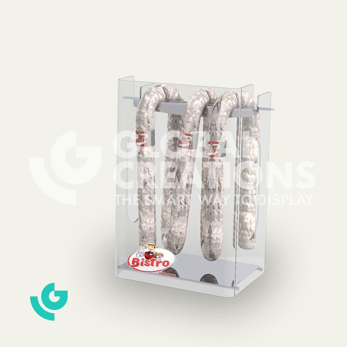 Plastic counter displays - foodstuffs (0111)