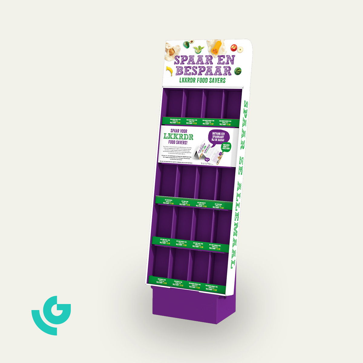 Displays de sol en carton - brochure (0043)
