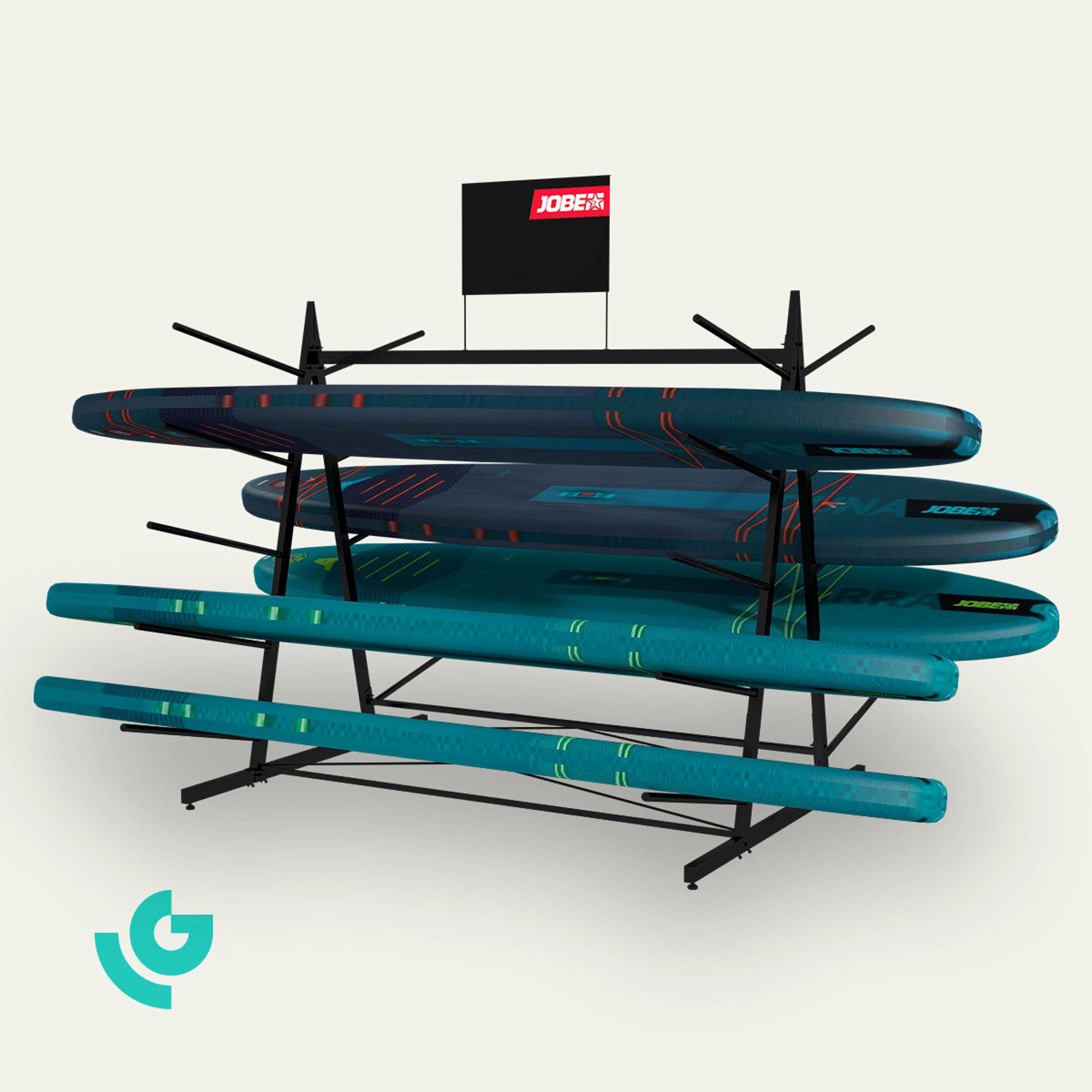 Displays de sol en métal - sport (0009)