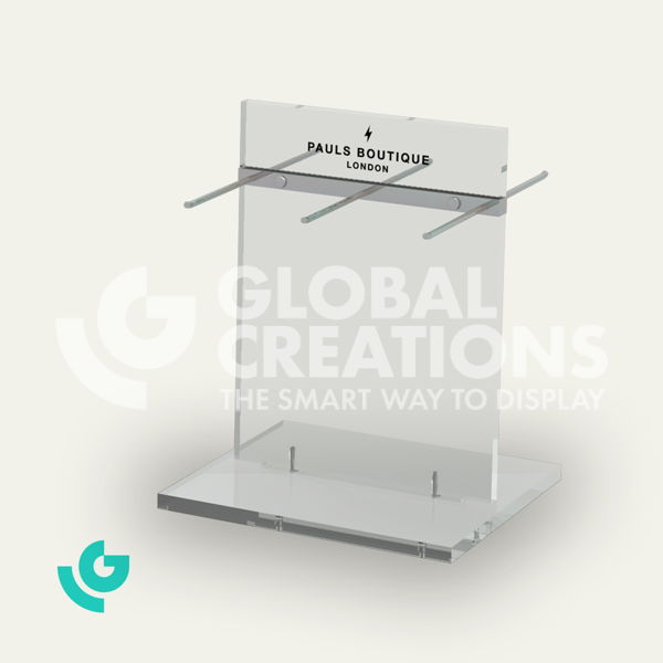 Plastic counter displays - clothing (0114)
