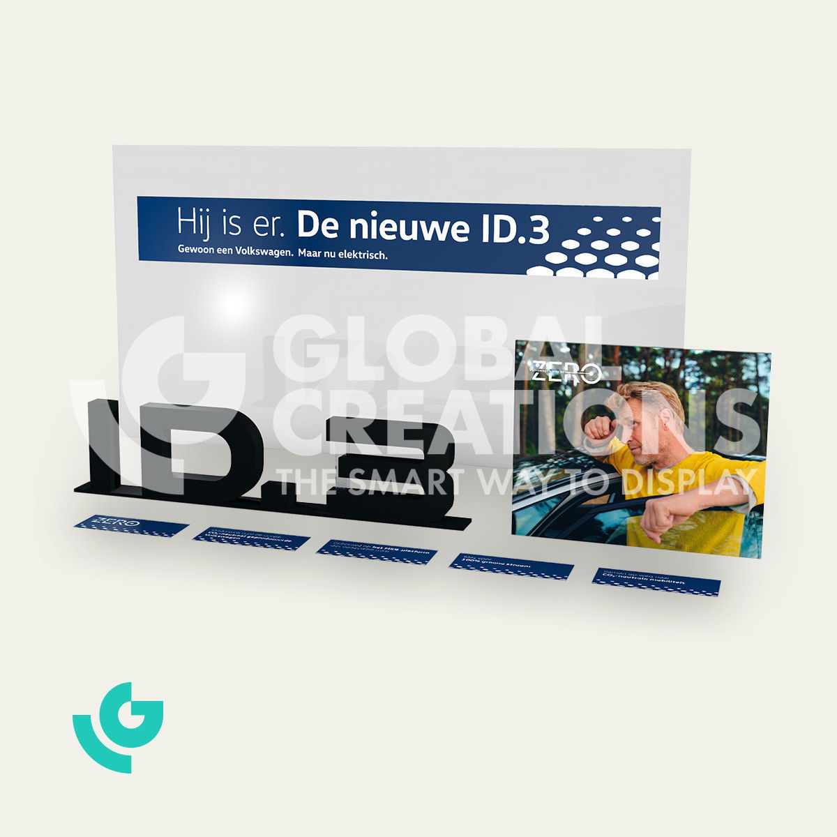 Plastic floor displays - Point of Sale (0425)