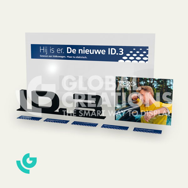 Displays de sol en plastique - PDV (0425)