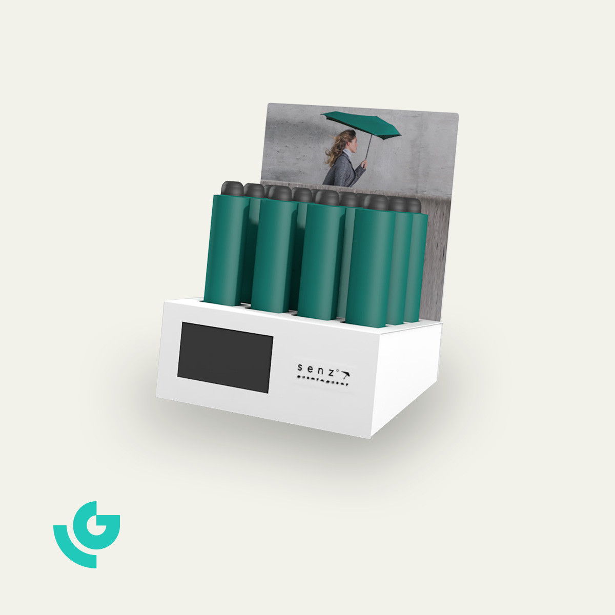 Displays de comptoir en métal - produits ménagers (0348)