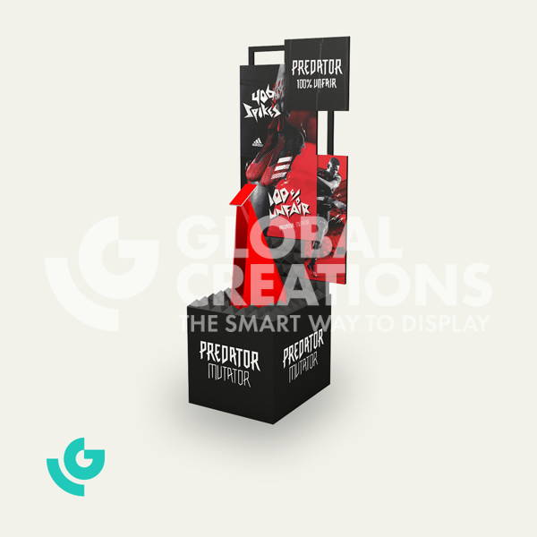 Bodendisplays aus Kunststoff - Sport (0314)