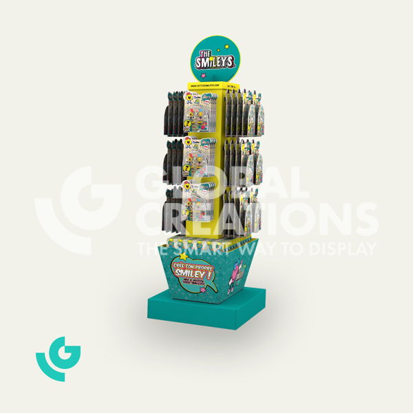 Displays de sol en carton - jouets (0358)