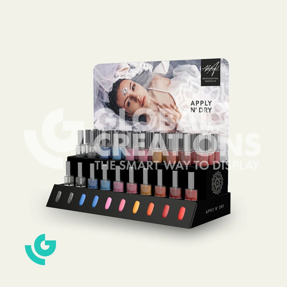 Cardboard counter displays - healthcare (0140)