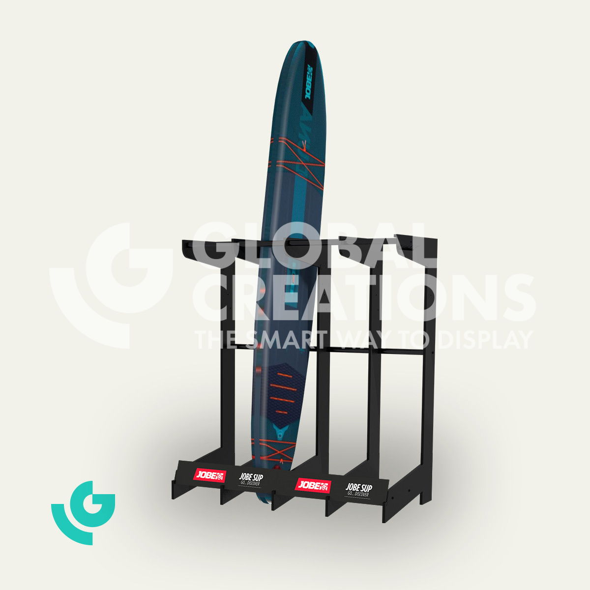 Wooden floor displays - sports (0010)