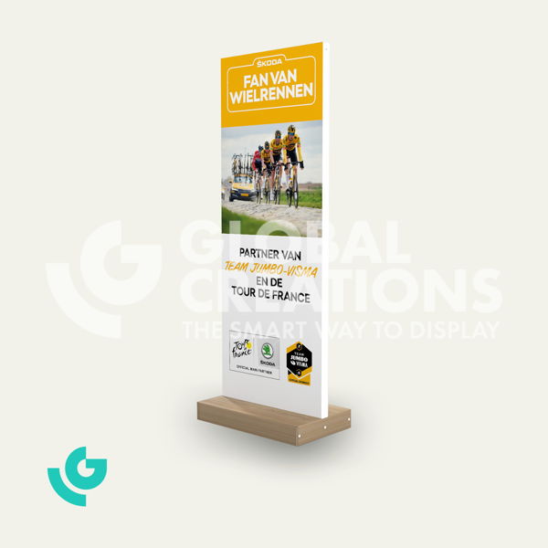 Displays de sol en plastique - PDV (0352)