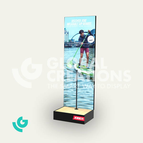 Bodendisplays aus Holz - Sport (0011)