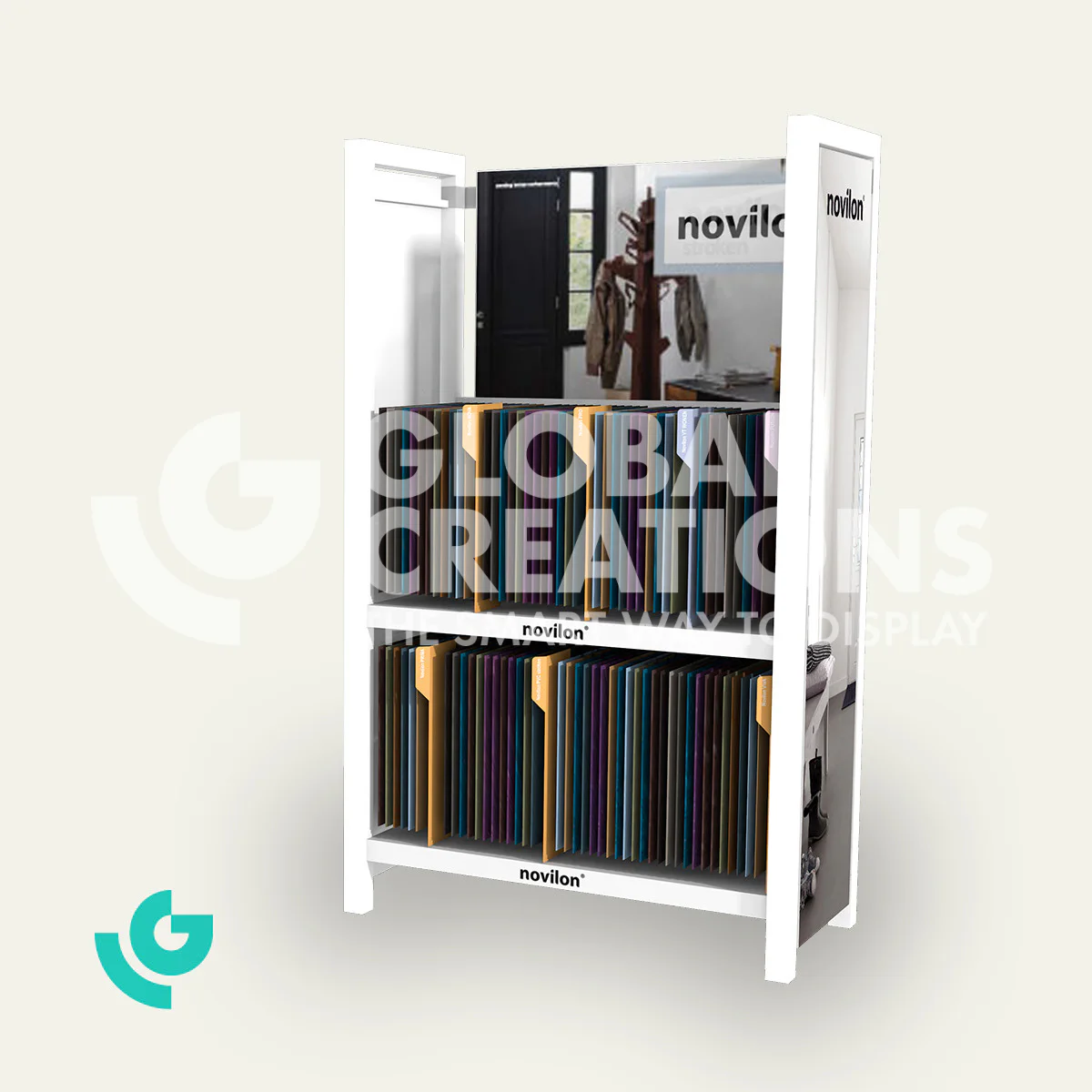 Metal floor displays - floors (0098)