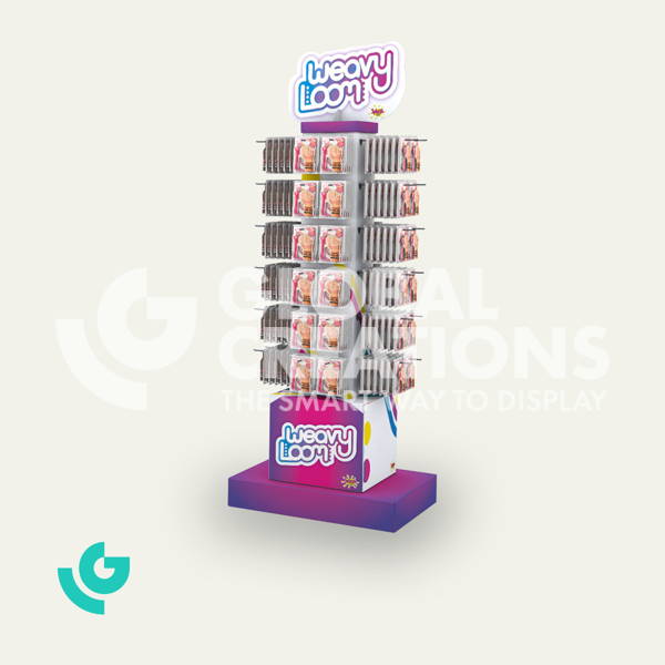 Bodendisplays aus Karton - Spielzeug (0429)