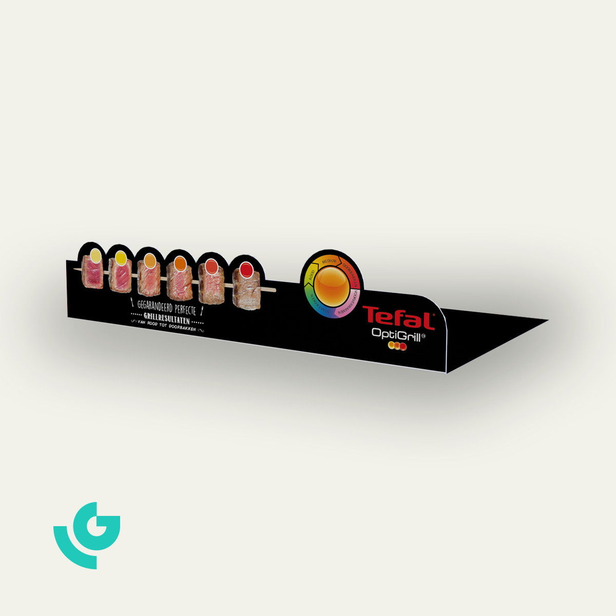Displays de comptoir en plastique - produits ménagers (0392)