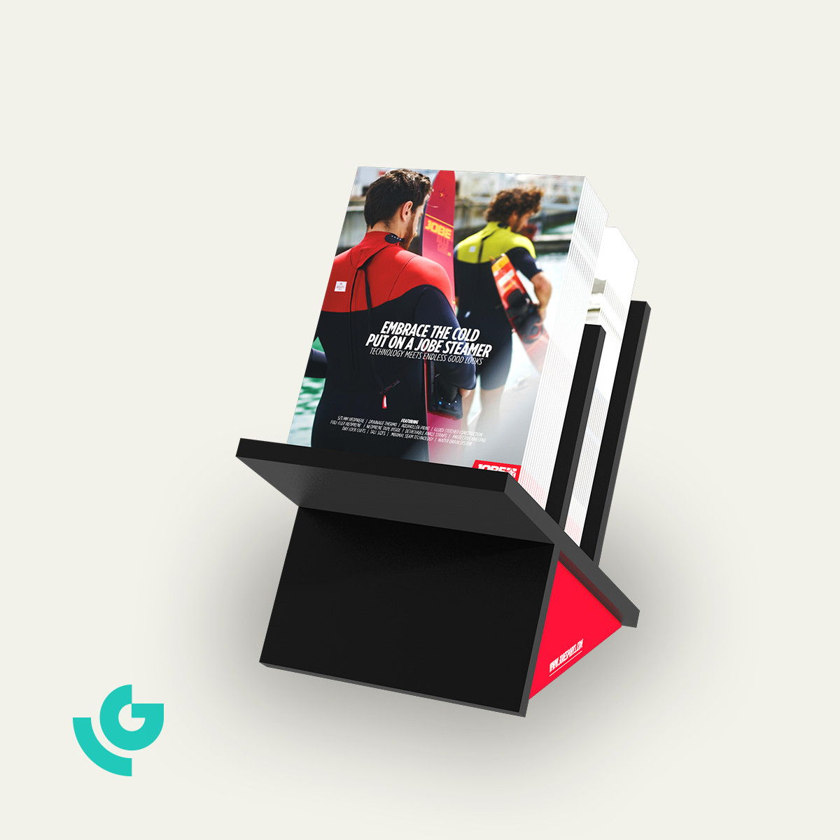 Displays de comptoir en plastique - sport (0007)