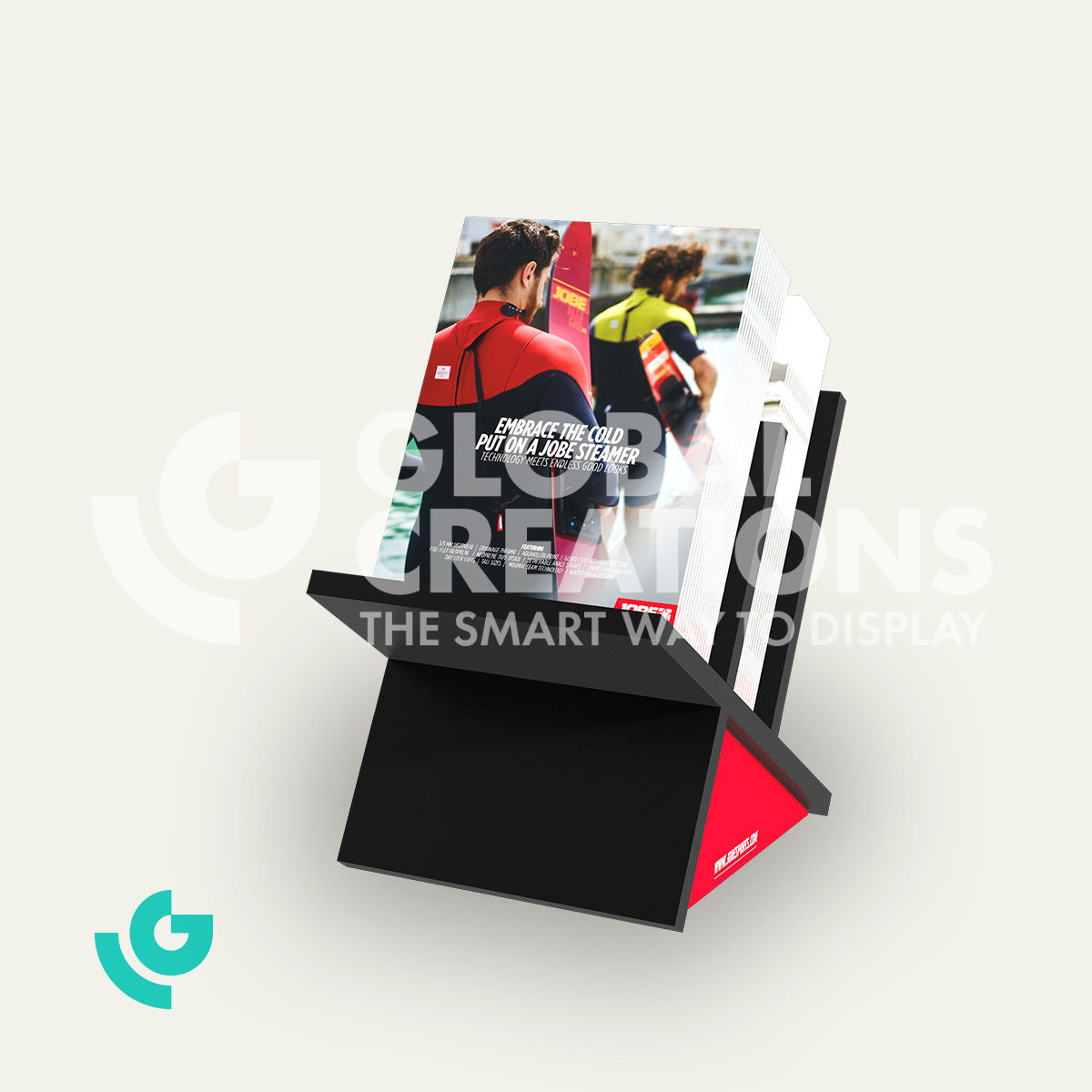 Plastic counter displays - sports (0007)