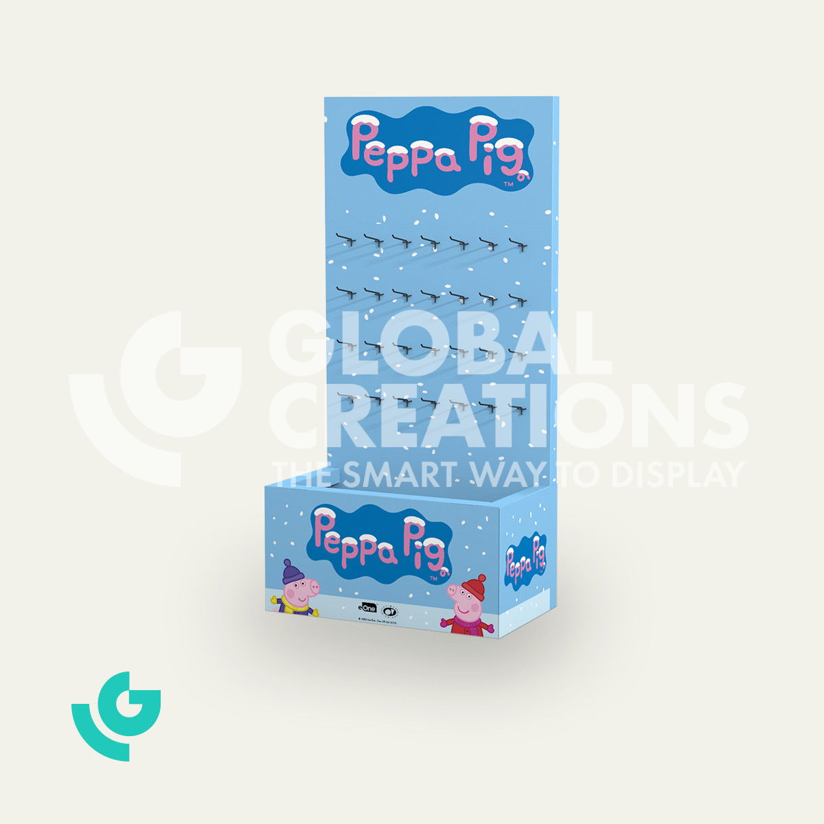 Cardboard floor displays - toys (0305)